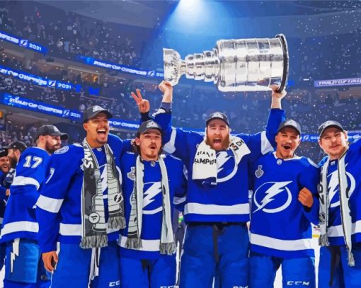 Tampa Bay Lightning Players Diamond Painting