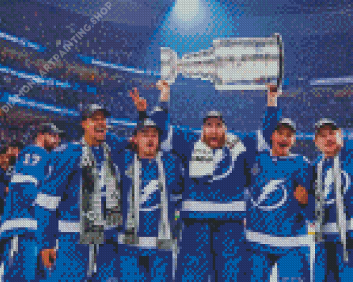 Tampa Bay Lightning Players Diamond Painting