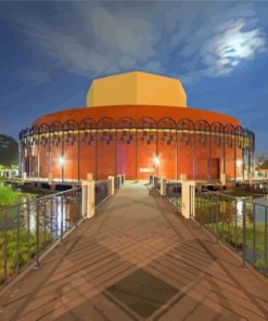 Texas State University Theatre Center Diamond Painting