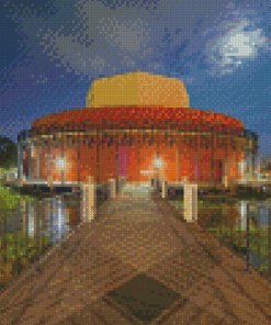 Texas State University Theatre Center Diamond Painting