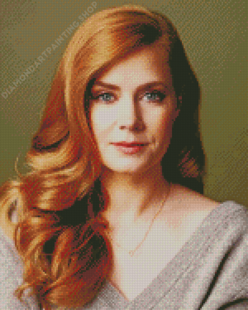 The Beautiful Actress Amy Adams Diamond Painting