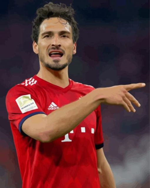 The Football Player Matts Hummels Diamond Painting