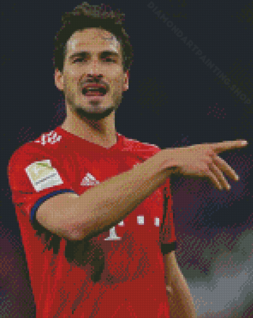 The Football Player Matts Hummels Diamond Painting