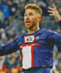 The Football Player Sergio Ramos Diamond Painting