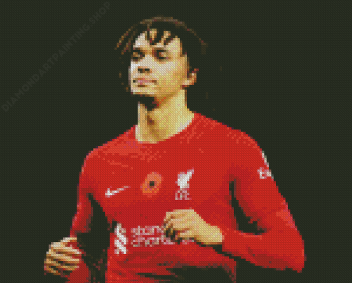 The Footballer Trent Alexander Arnold Diamond Painting