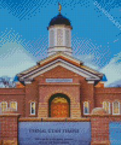 Utah Vernal Temple Diamond Painting