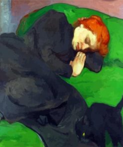 Woman Sleeping Diamond Painting