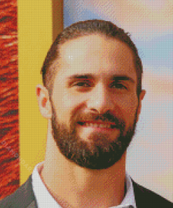 Wrestler Seth Rollins Diamond Painting