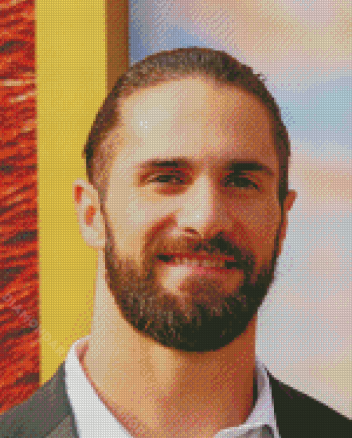 Wrestler Seth Rollins Diamond Painting