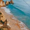 Albufeira Portugal Beach Diamond Painting