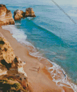 Albufeira Portugal Beach Diamond Painting