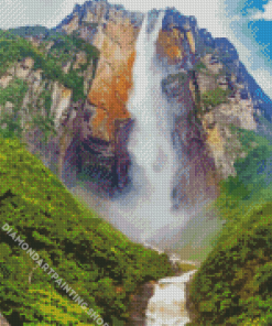 Angel Fall In Venezuela Diamond Painting