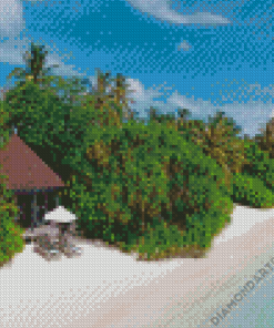 Beach Villa Diamond Painting