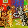 Cats Tea Party Diamond Painting