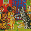 Cats Tea Party Diamond Painting