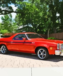 Chevrolet SS El Camino Red Car Diamond Painting