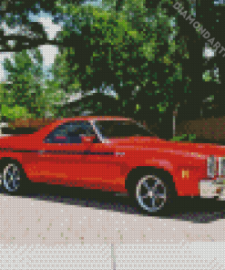 Chevrolet SS El Camino Red Car Diamond Painting