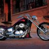 Chopper Motorcycle Diamond Painting