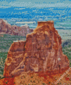 Colorado National Monument Landscape Diamond Painting