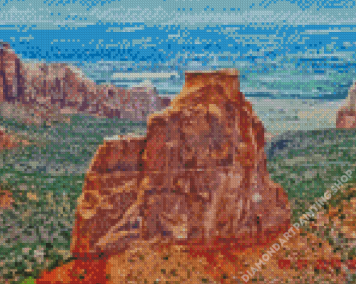 Colorado National Monument Landscape Diamond Painting