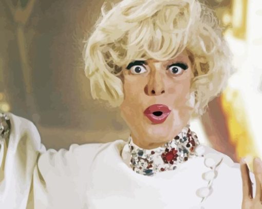 Cool Carol Channing Diamond Painting