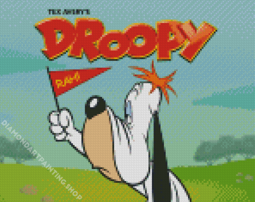 Droopy Poster Diamond Painting