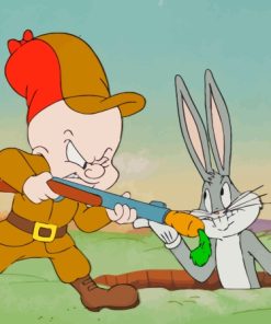 Elmer Fudd Diamond Painting