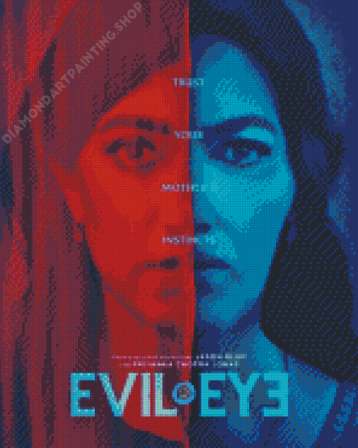 Evil Eye Poster Diamond Painting