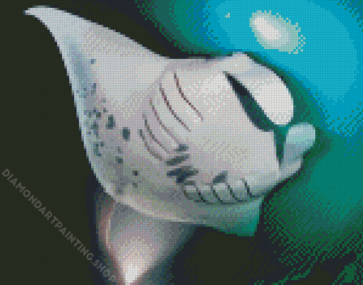 Giant Manta Ray Fish Diamond Painting