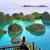 Girl In Raja Ampat Islands Diamond Painting