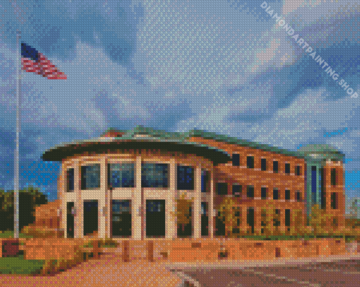 Great Falls Courthouse Diamond Painting