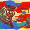 Heads In A Colorful Landscape By Karel Appel Diamond Painting