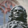 Johann Sebastian Bach Sculpture Diamond Painting