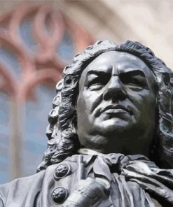 Johann Sebastian Bach Sculpture Diamond Painting