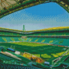 Jose Alvalade Football Stadium Diamond Painting