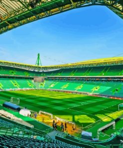 Jose Alvalade Football Stadium Diamond Painting