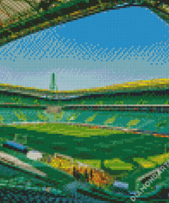 Jose Alvalade Football Stadium Diamond Painting