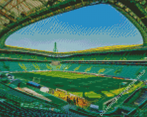 Jose Alvalade Football Stadium Diamond Painting