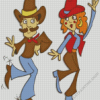 Line Dancing Couple Diamond Painting