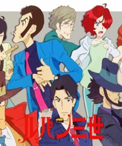 Lupin III Part 5 Poster Diamond Painting