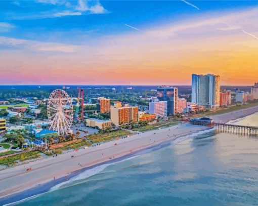 Myrtle Beach In South Carolina Diamond Painting