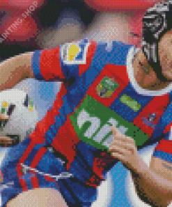 Newcastle Knights Team Player Diamond Painting