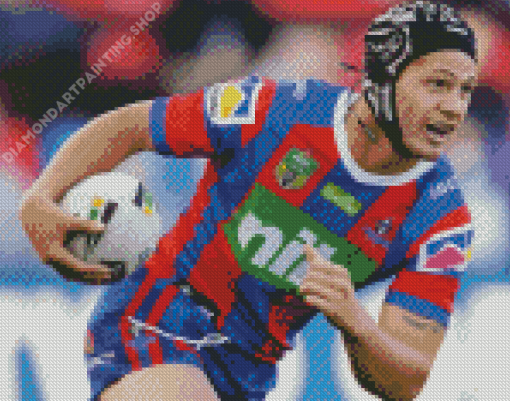 Newcastle Knights Team Player Diamond Painting