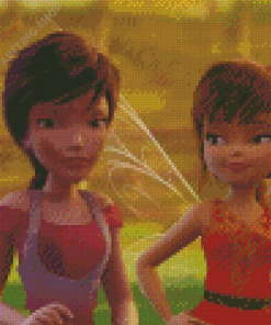 Pixie Hollow Characters Diamond Painting