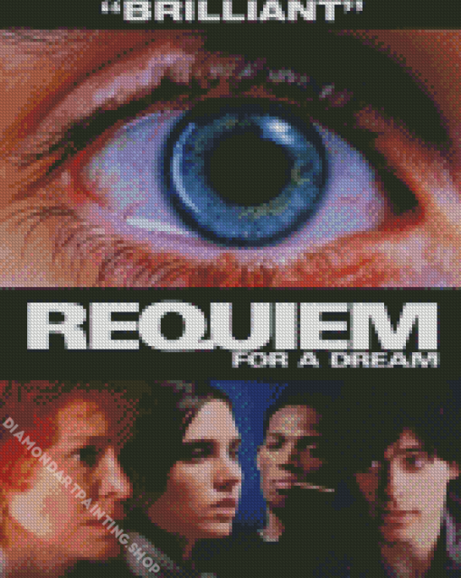 Requiem For A Dream Poster Diamond Painting