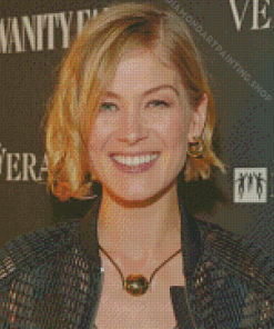 Rosamund Pike Diamond Painting