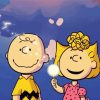 Sally And Charlie Brown Peanuts Characters Diamond Painting