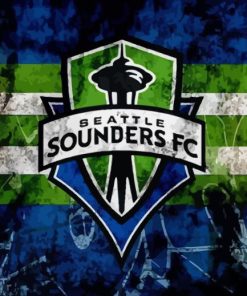 Seattle Sounders Football Club Logo Diamond Painting