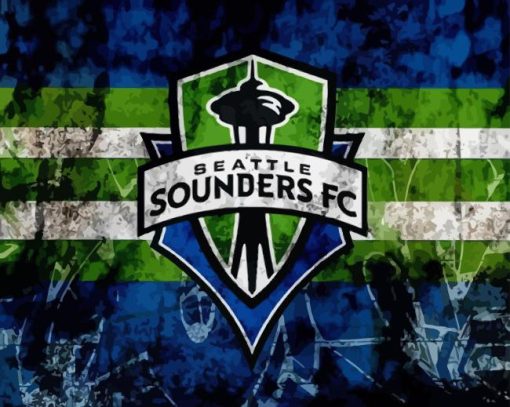 Seattle Sounders Football Club Logo Diamond Painting