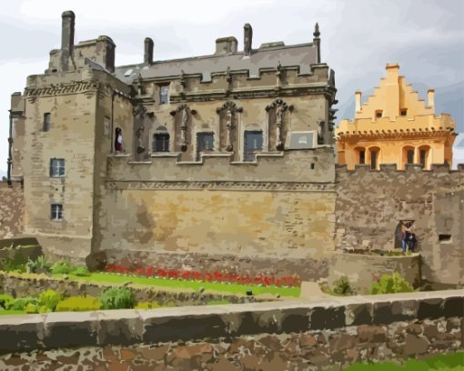 Stirling Castle Scotland Diamond Painting